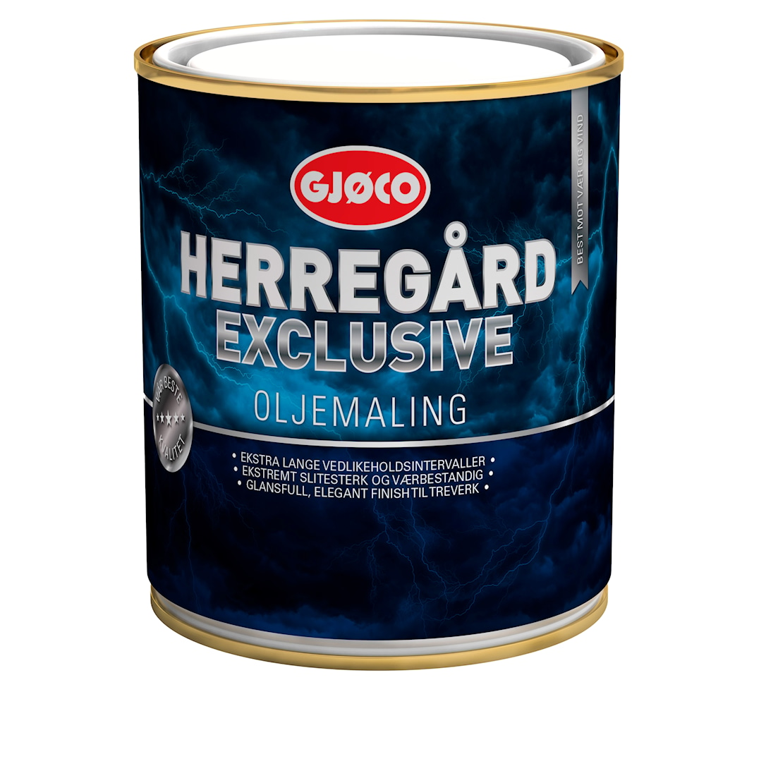 Billede af Gjøco Herregård Exclusive Oliemaling: 0,68 liter