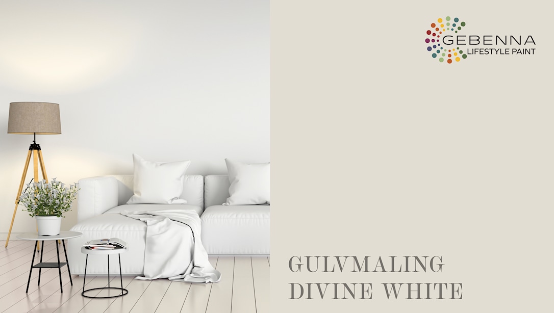 #2 - Gjøco Gulvmaling: Divine White 9 l