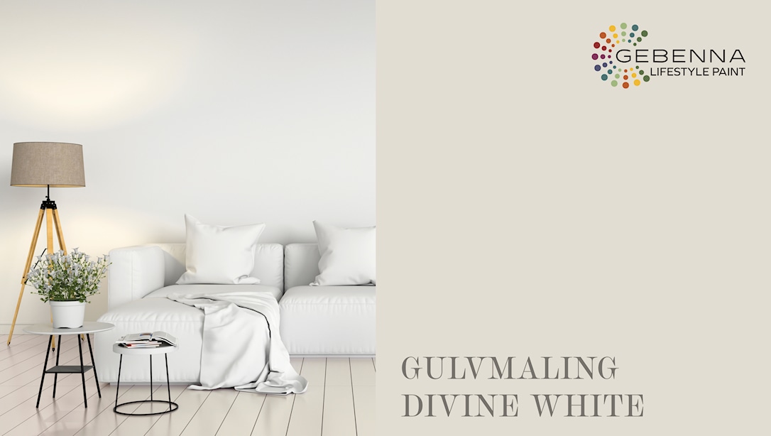 10: Gjøco Gulvmaling: Divine White 0,68 l