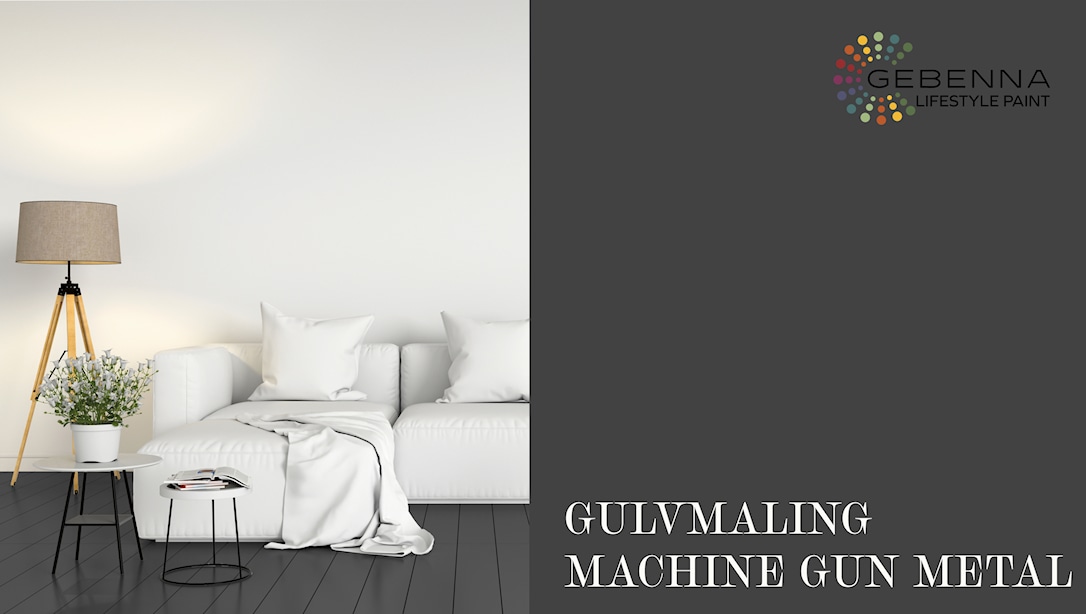 10: Gjøco Gulvmaling: Machine Gun Metal 9 l