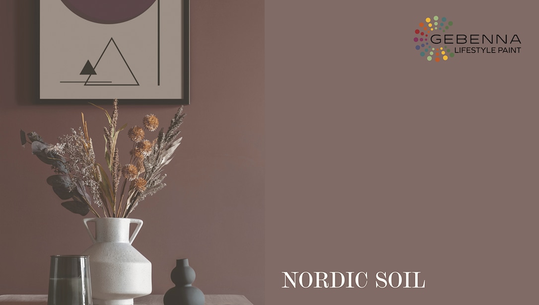 Gebenna Vægmaling: Nordic Soil Farveprøve