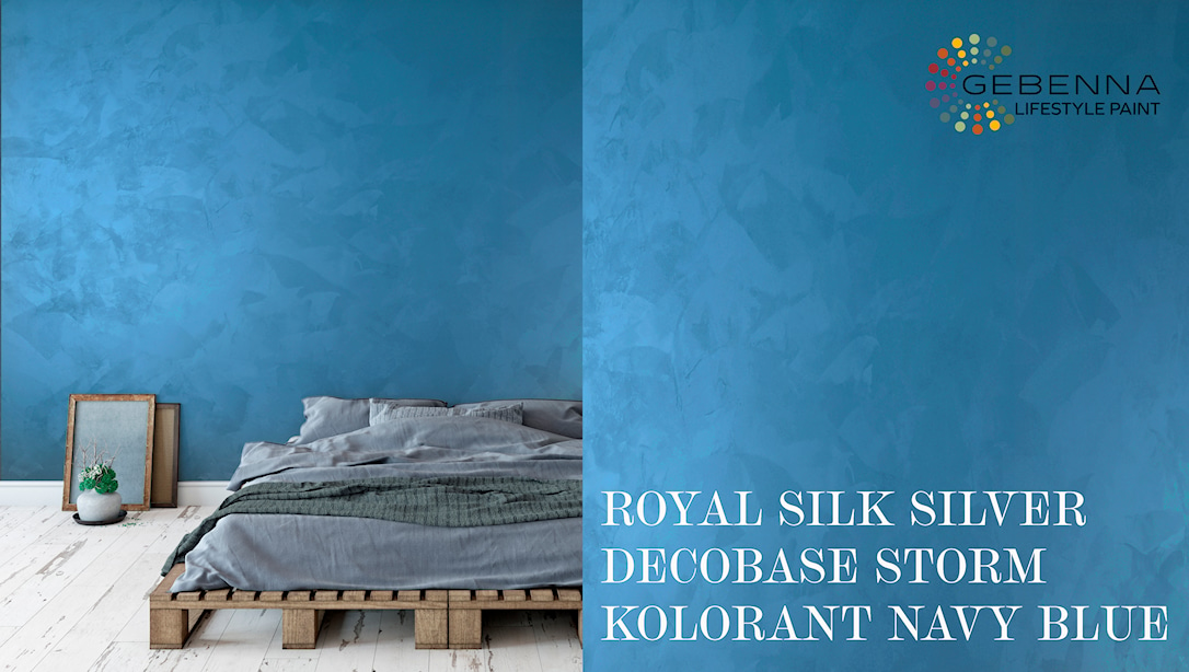 Royal Silk Silverbase + Kolorant Navy Blue (80ml)