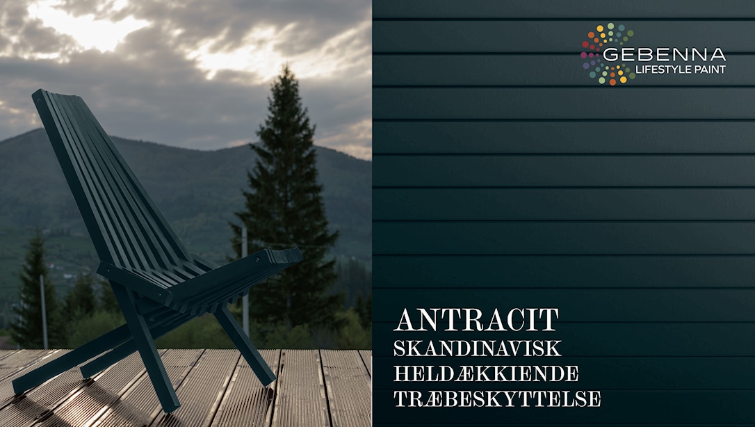 Heldækkende Træbeskyttelse: Antracit
