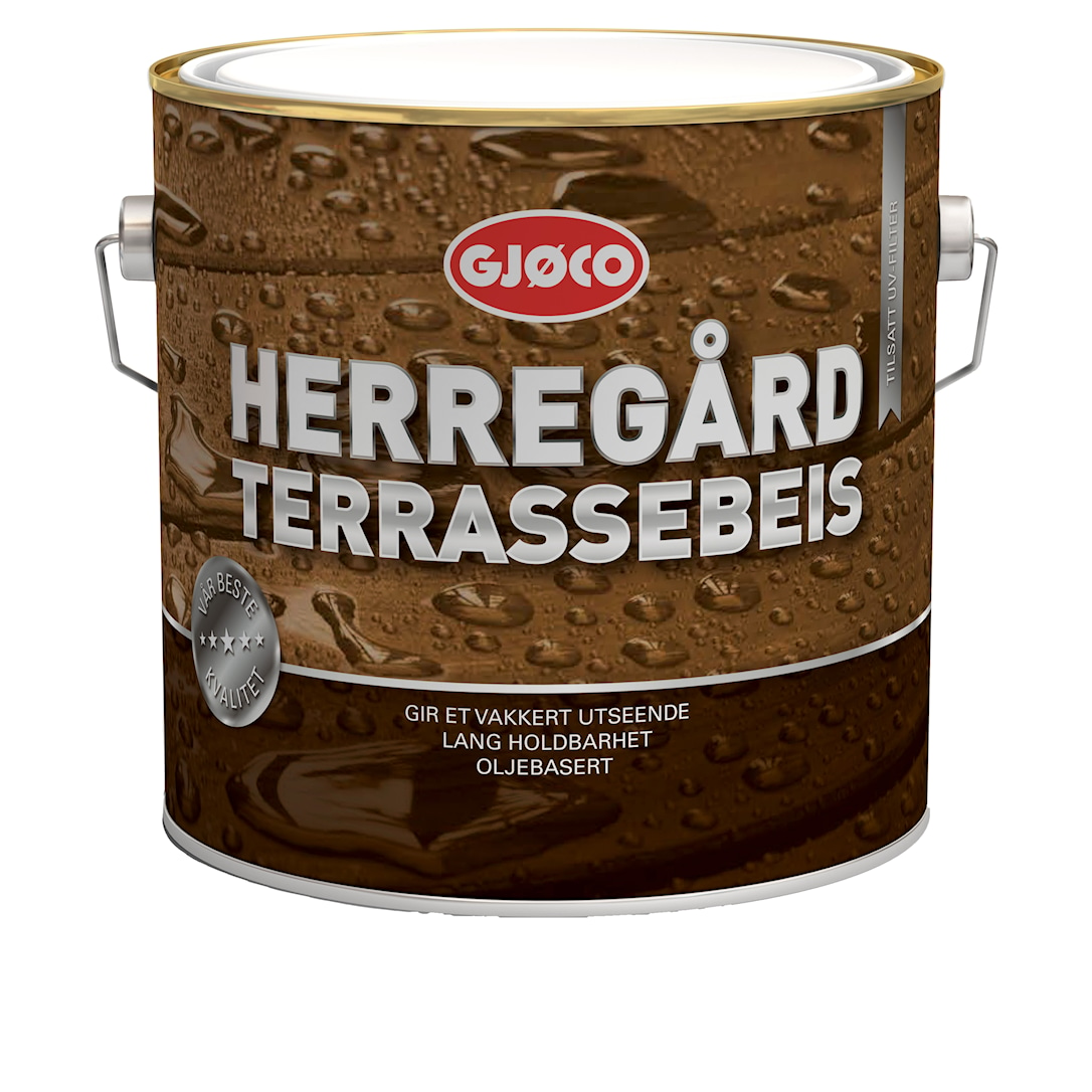 Gjøco Herregård Oliebaseret Terrassebeis 9 liter