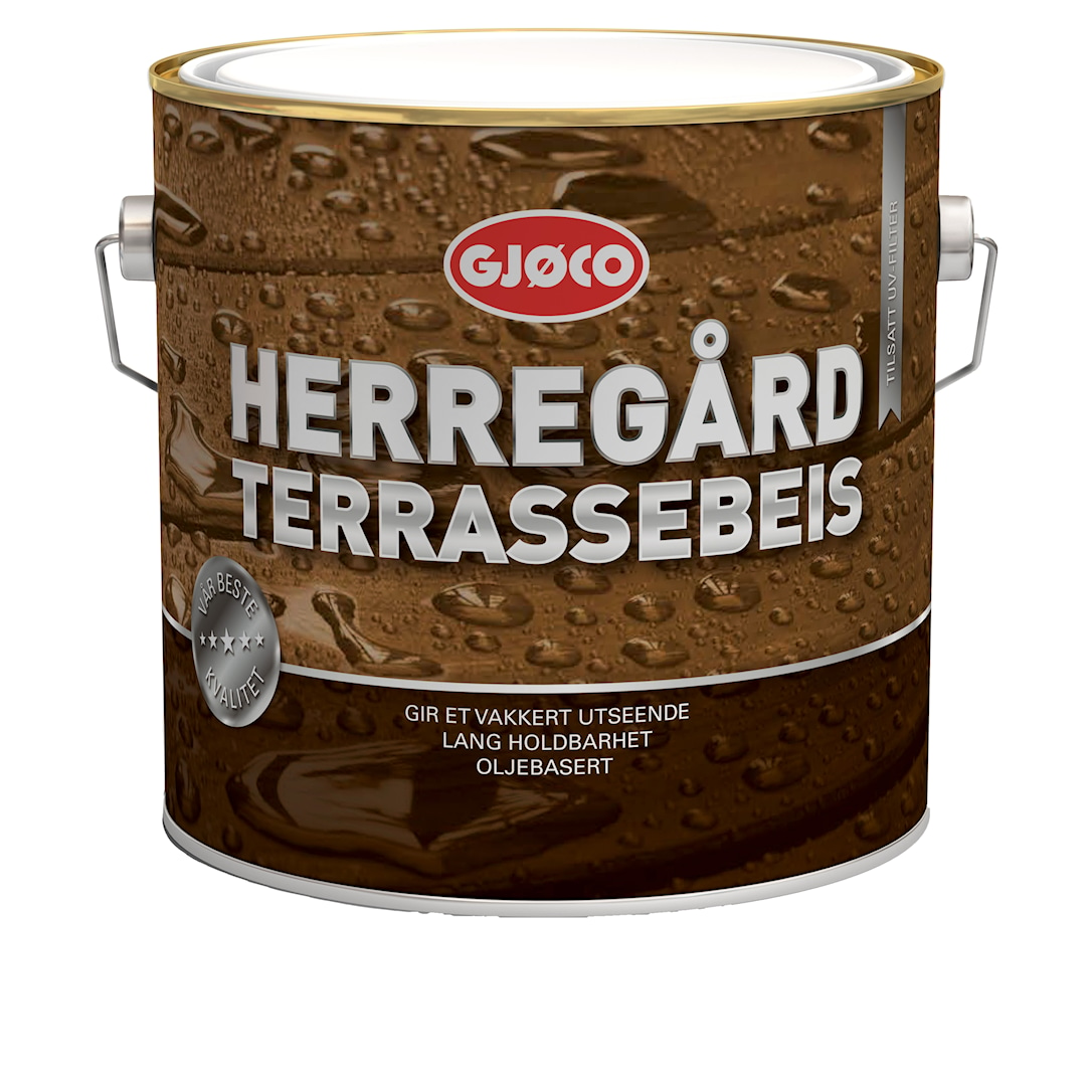 Gjøco Herregård Oliebaseret Terrassebeis 2,7 liter