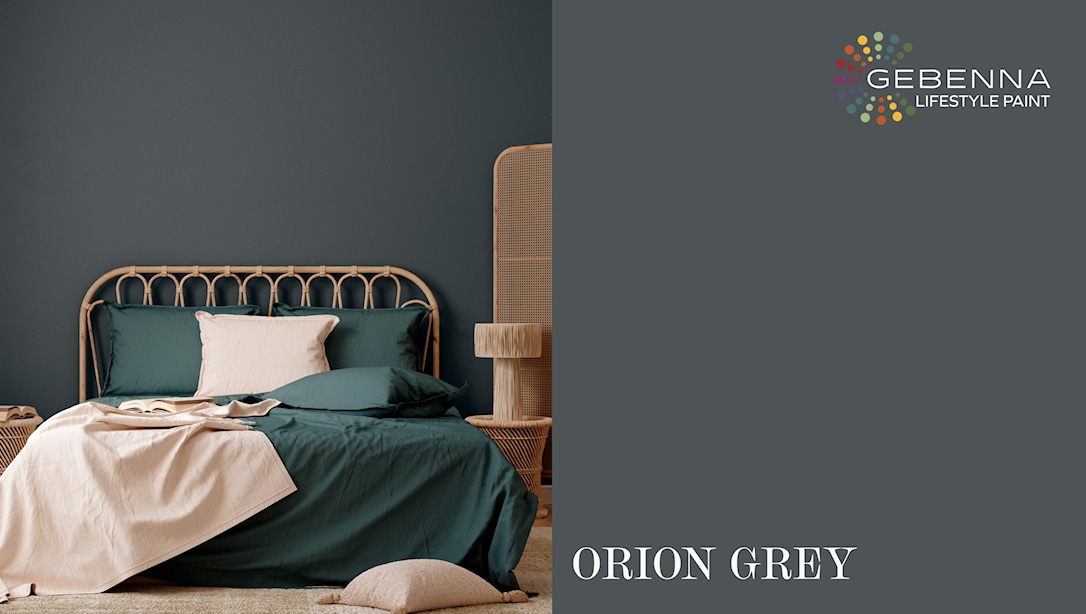 Gebenna Vægmaling: Orion Grey Farveprøve