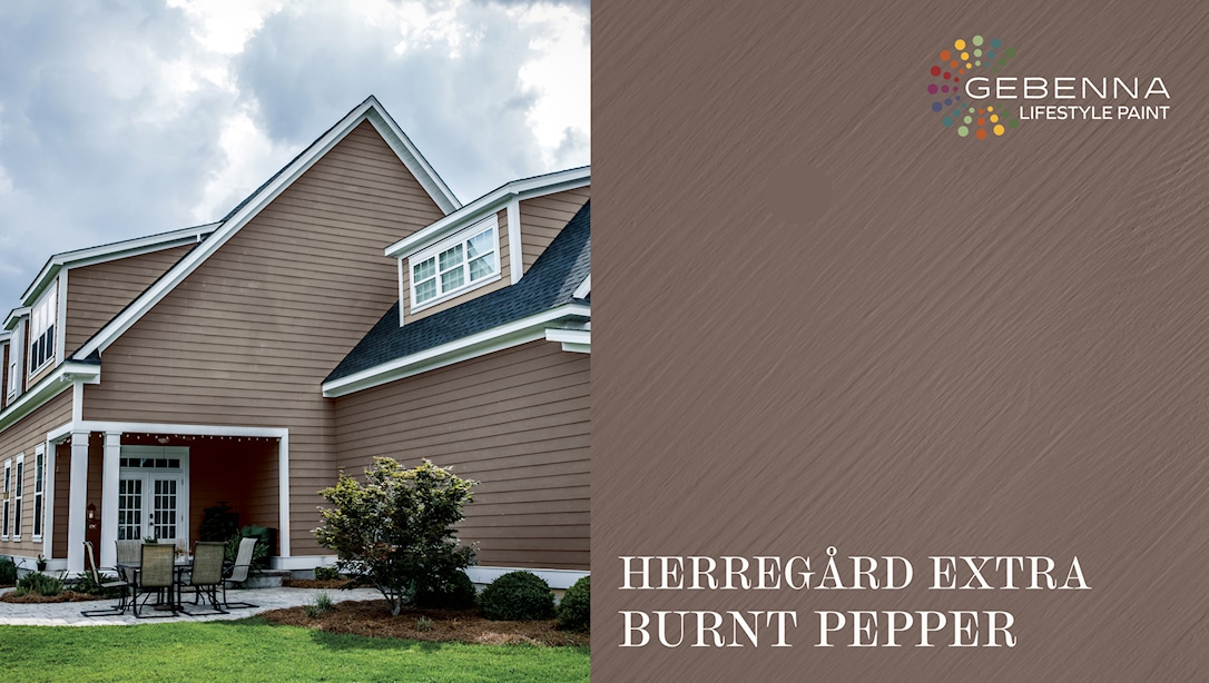 Gjøco Herregård Extra: Burnt Pepper Farveprøve