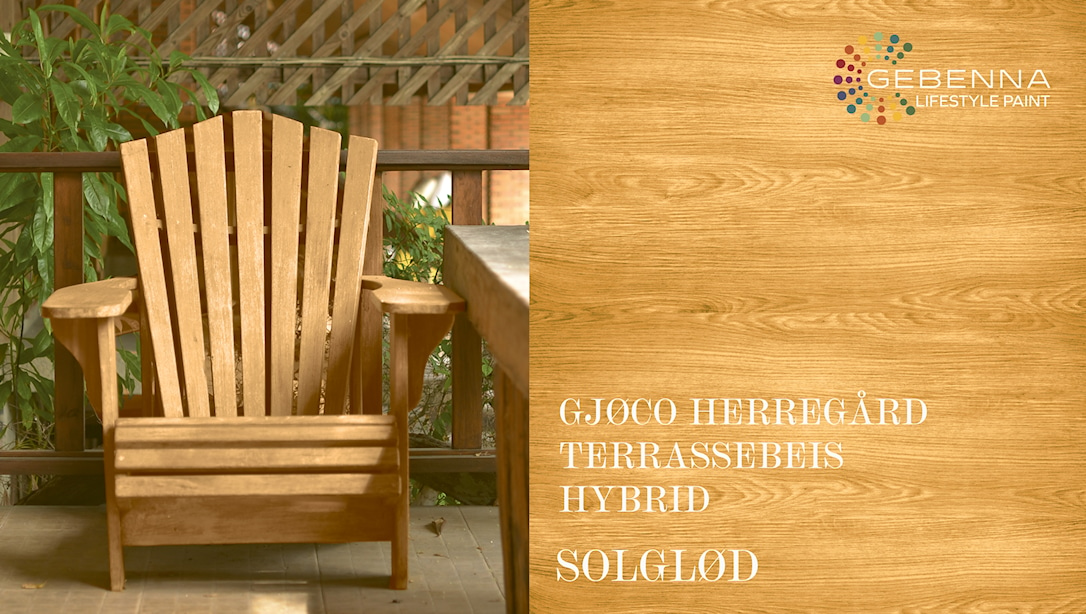Se Gjøco Hybrid Terrassebeis: Solglød 9 liter hos Gebenna.com