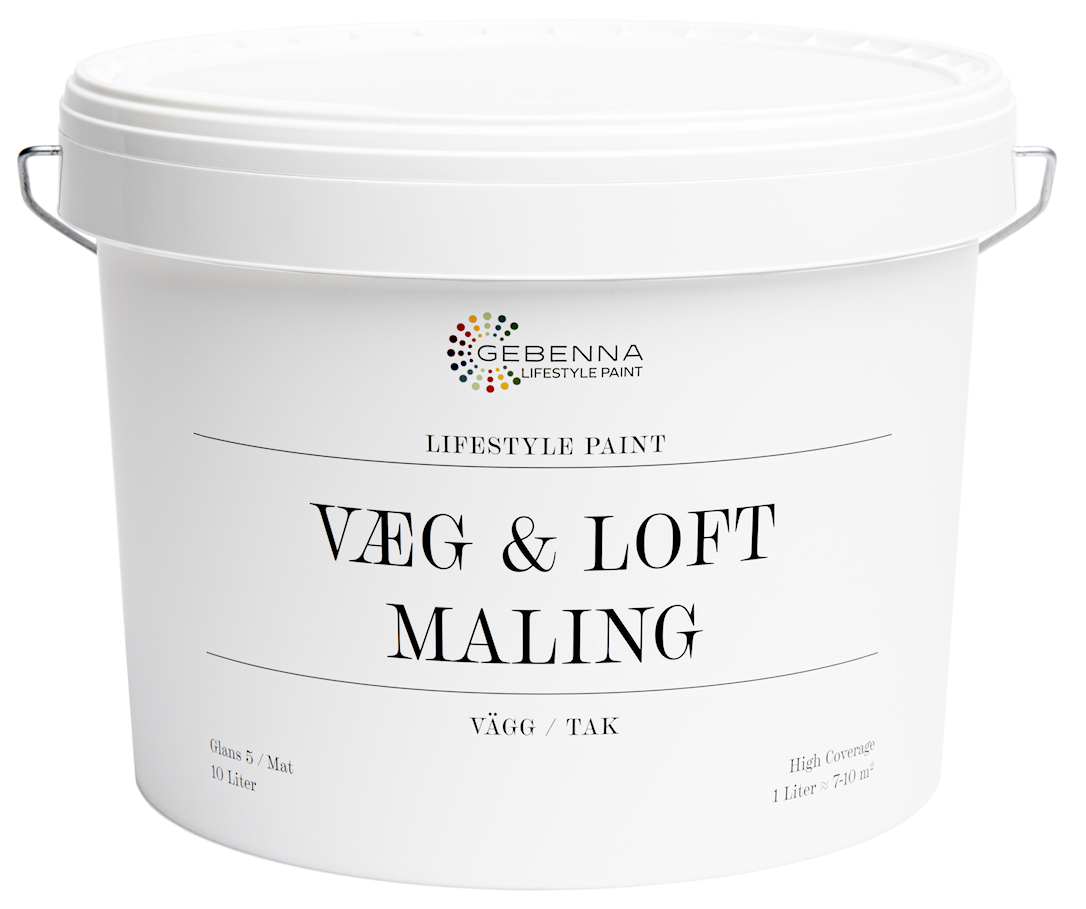 Storkøb: Gebenna Vægmaling glans 10 3 x 9 liter
