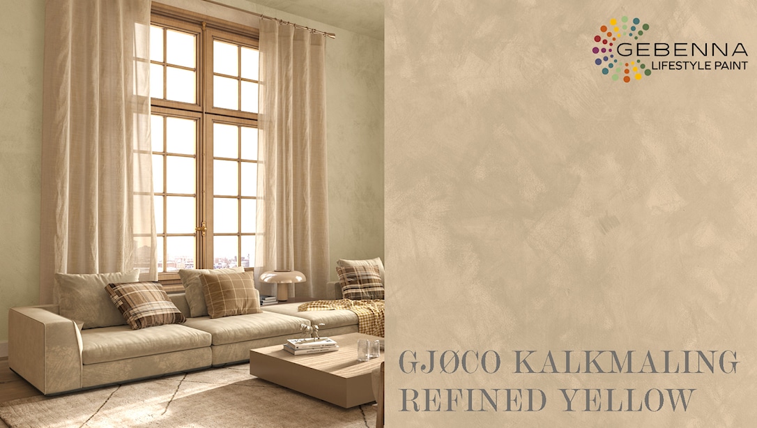 Kalkmaling 12082 Refined Yellow 2,7 l