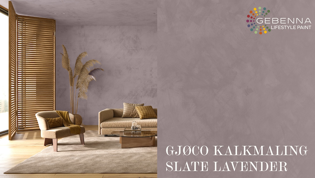 Kalkmaling 3377 Slate Lavender 0,68 l