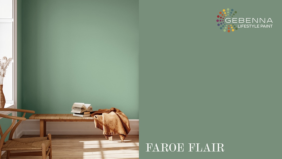 Gebenna Vægmaling: Faroe Flair Farveprøve