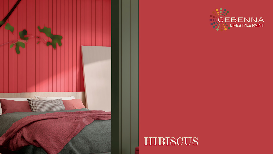 Gebenna Vægmaling: Hibiscus 2,7 l