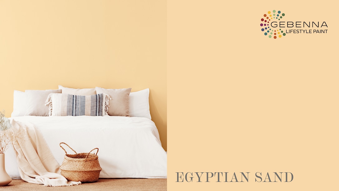 Gebenna Vægmaling: Egyptian Sand Farveprøve