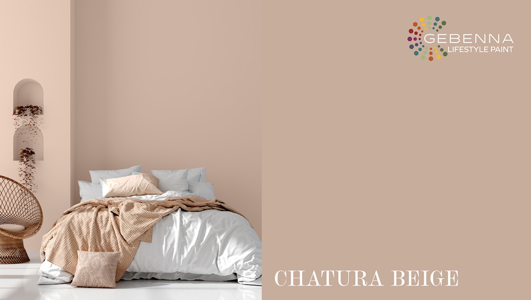 Gebenna Vægmaling: Chatura Beige 9 liter