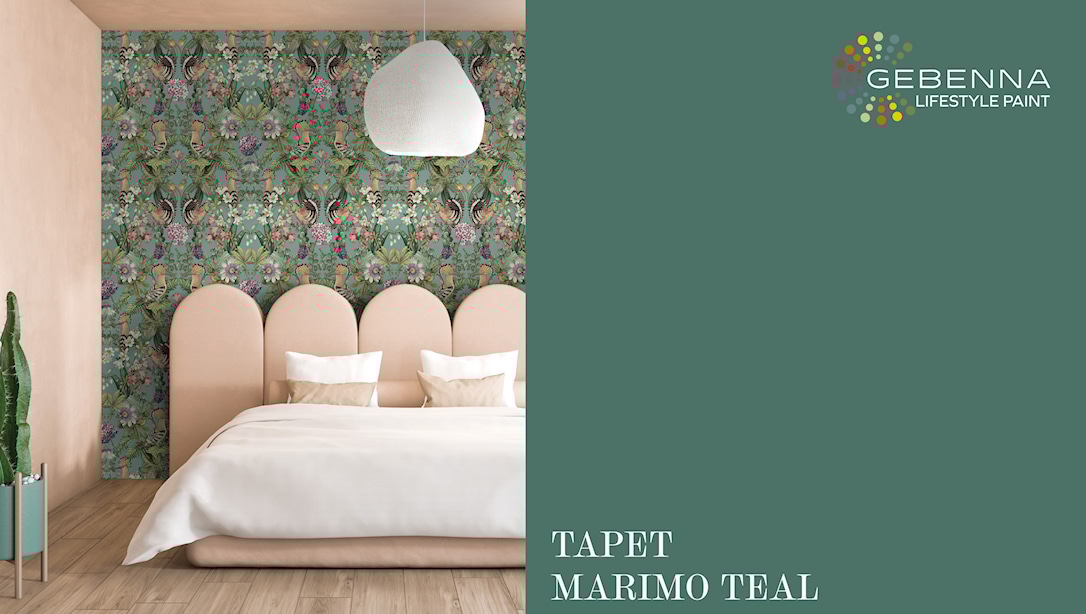 Tapet: Marimo Teal