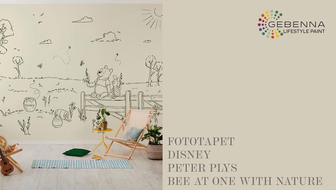Fototapet: Disney Peter Plys ogquot;Bee at one with natureogquot;