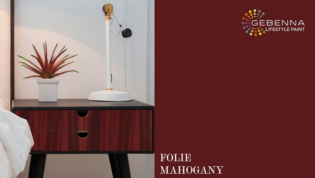 Dekorplast: Mahogany Light 45 x 200cm