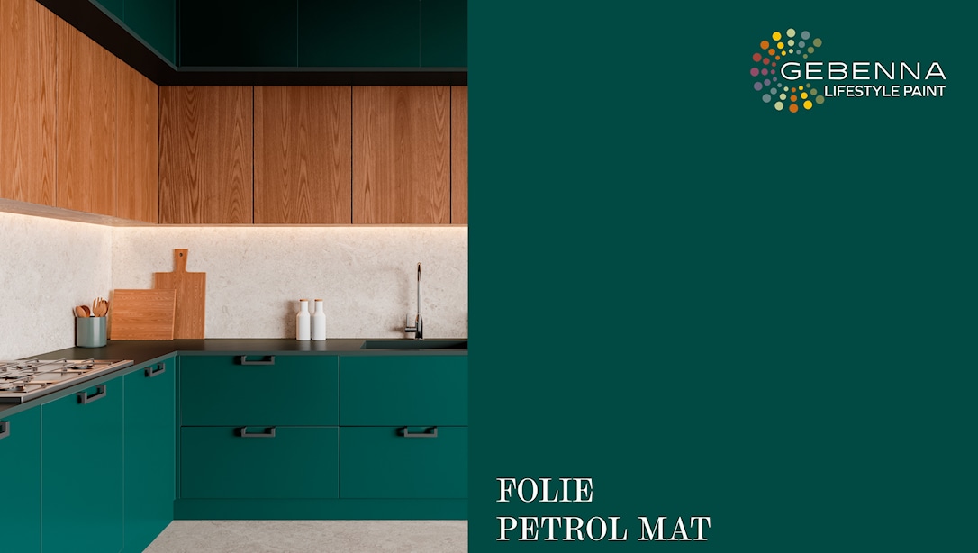 Dekorplast: Petrol Mat 45 x 200cm