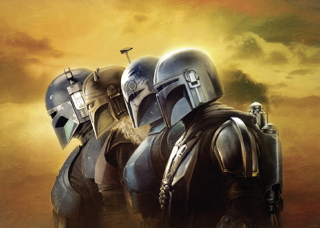 Plakat: Star Wars The Mandalorian Line Up 30x40 Cm