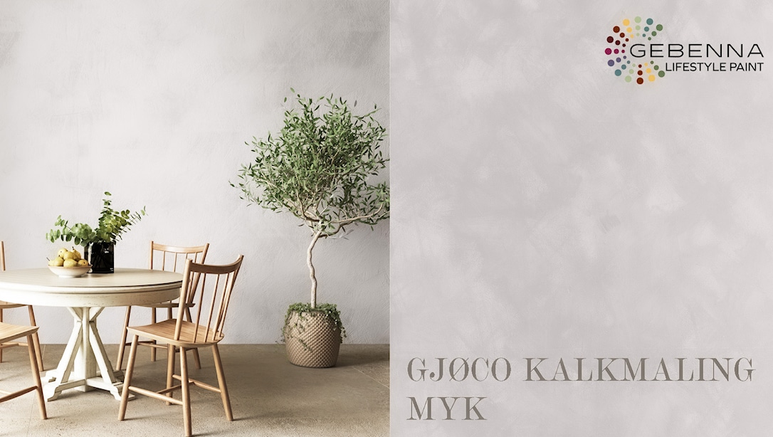 Gjøco Kalkmaling: Myk 0,68 l